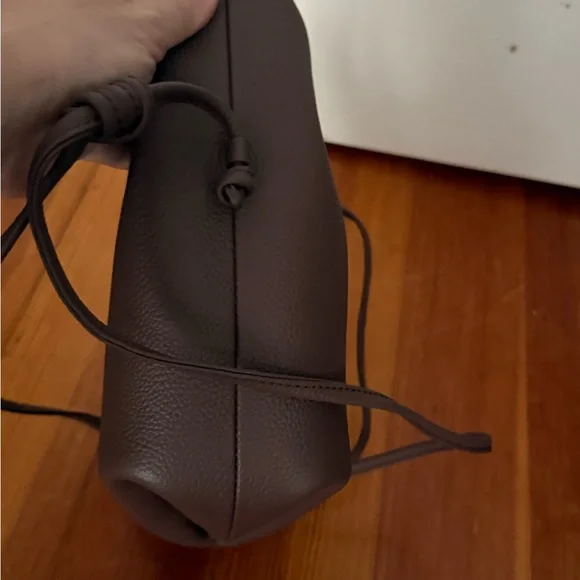 Polene Brown Crossbody Bag with Quality Leather and Classic Design - Picture 4 of 6